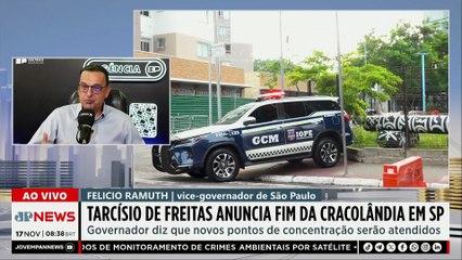 Felicio Ramuth: “A Cracolândia acabou e não voltará mais”