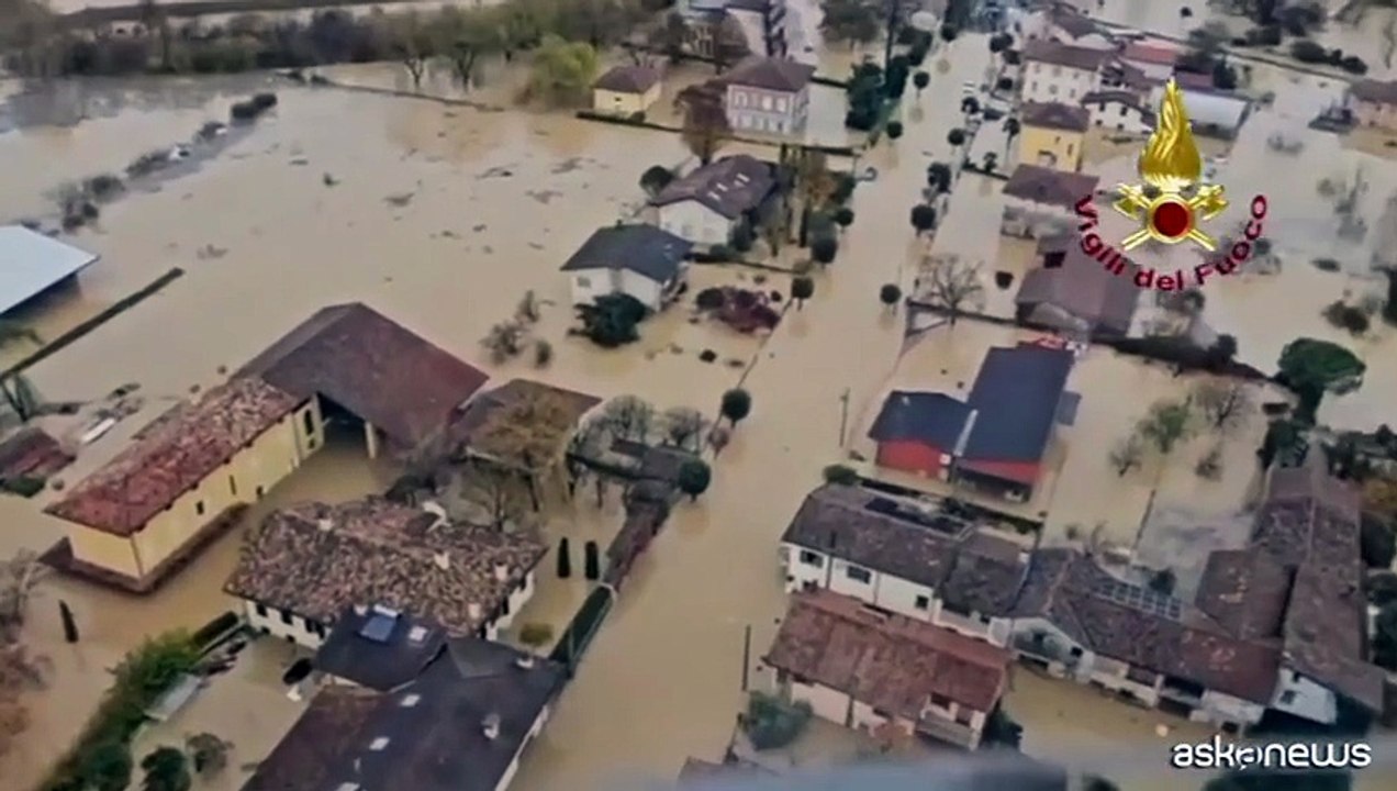 Maltempo nel Goriziano, esonda il fiume Torre, situazione difficile
