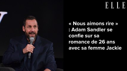 « Nous aimons rire » : Adam Sandler se confie sur sa romance de 26 ans avec sa femme Jackie