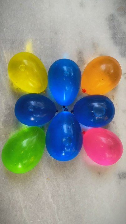 Water Balloons Popping Reverses Satisfying Kids Videos