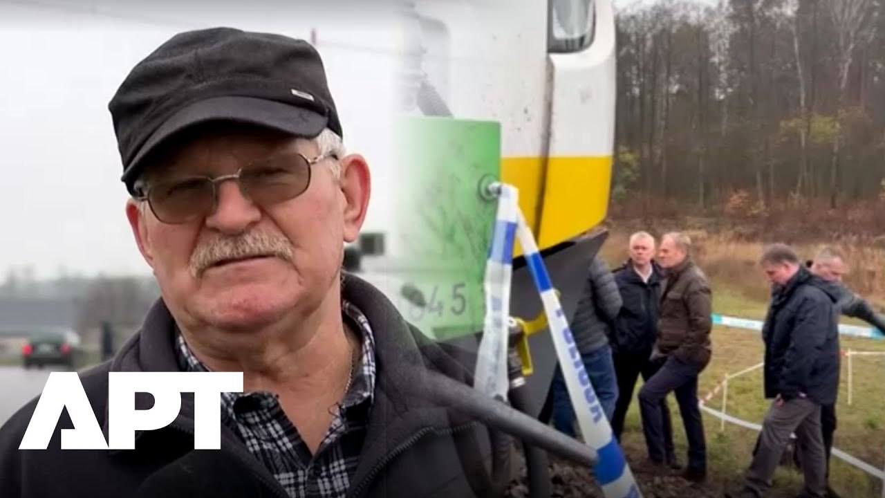 Poland Railway Hit by ‘Sabotage’: Locals Describe Powerful Blast as PM Tusk Visits Site | APT