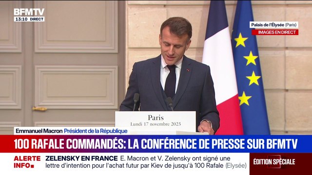 Guerre en Ukraine: Tout est prêt pour la paix, la Russie seule s'y refuse , déclare Emmanuel Macron