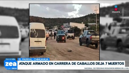 Ataque armado en carrera de caballos en Chihuahua deja a siete personas sin vida