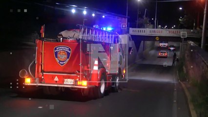 Persona en situación de calle cayó del Puente Antezana y quedó gravemente herido