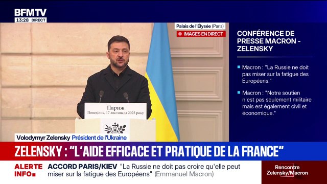 Achat de Rafale par l'Ukraine: Volodymyr Zelensky salue un accord historique avec la France