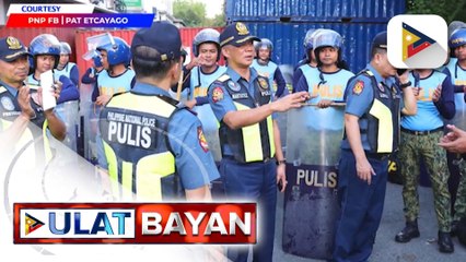 PNP, iginiit na hindi 'overkill' ang ipinatutupad na seguridad sa mga rally | ulat ni Ryan Lesigues
