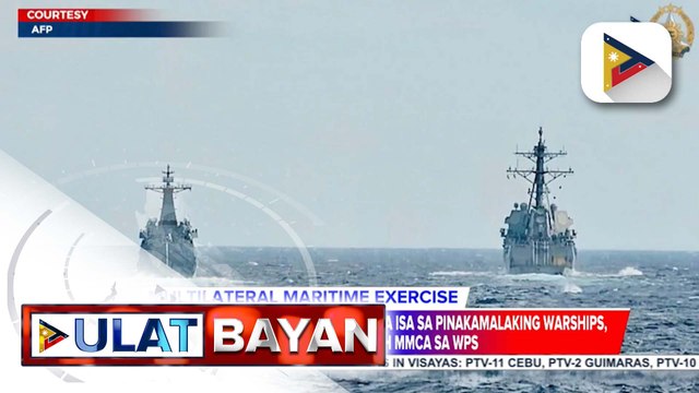 USS Nimitz Aircraft carrier ng U.S., lumahok sa 13th Multilateral Maritime Exercise sa WPS