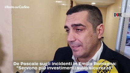 De Pascale sugli incidenti in Emilia Romagna: "Servono più investimenti sulla sicurezza"