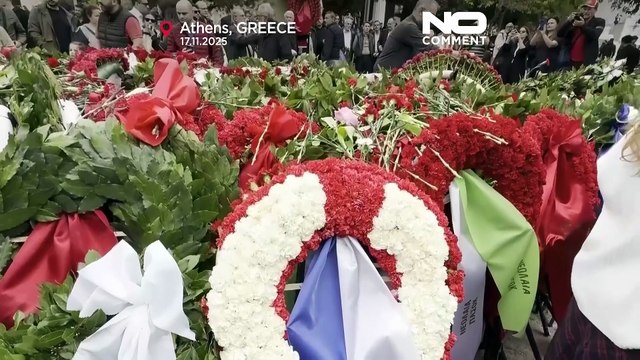 In Grecia si commemora l'anniversario della rivolta del Politecnico di Atene del 1973