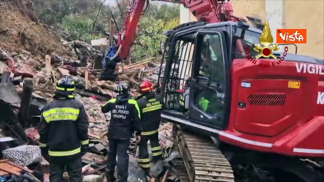 Frana travolge tre case a Brazzano di Cormons (Gorizia), si cercano due dispersi