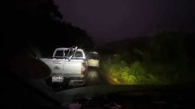 Deslizamientos en la carretera que une a los valles cruceños Santa Cruz