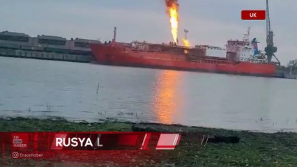 Rusya, Ukrayna'nın Odessa bölgesinde yaklaşık 4.000 ton LNG taşıyan Türk gemisi ORINDA'yı vurdu.