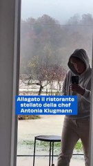 "Alluvione in Friuli: Il ristorante stellato di Antonia Klugmann sommerso dall'acqua, due dispersi a Brazzano"