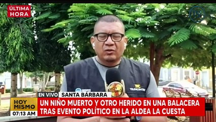 Madre revela cómo murió su hijo tras evento político en Santa Bárbara