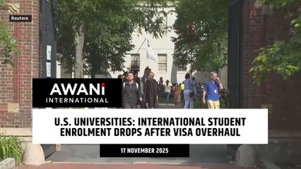 U.S. universities: international student enrolment drops after visa overhaul