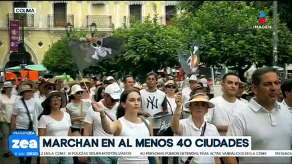 Marcha de la Generación Z se realizó en al menos 40 ciudades de México