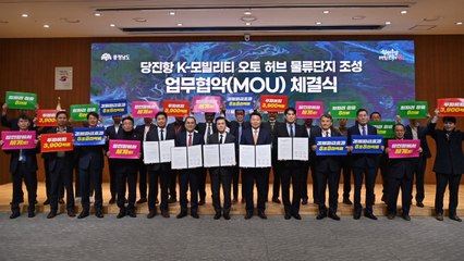 [충남] 당진에 자동차 수출 첨단물류단지 조성 추진 / YTN