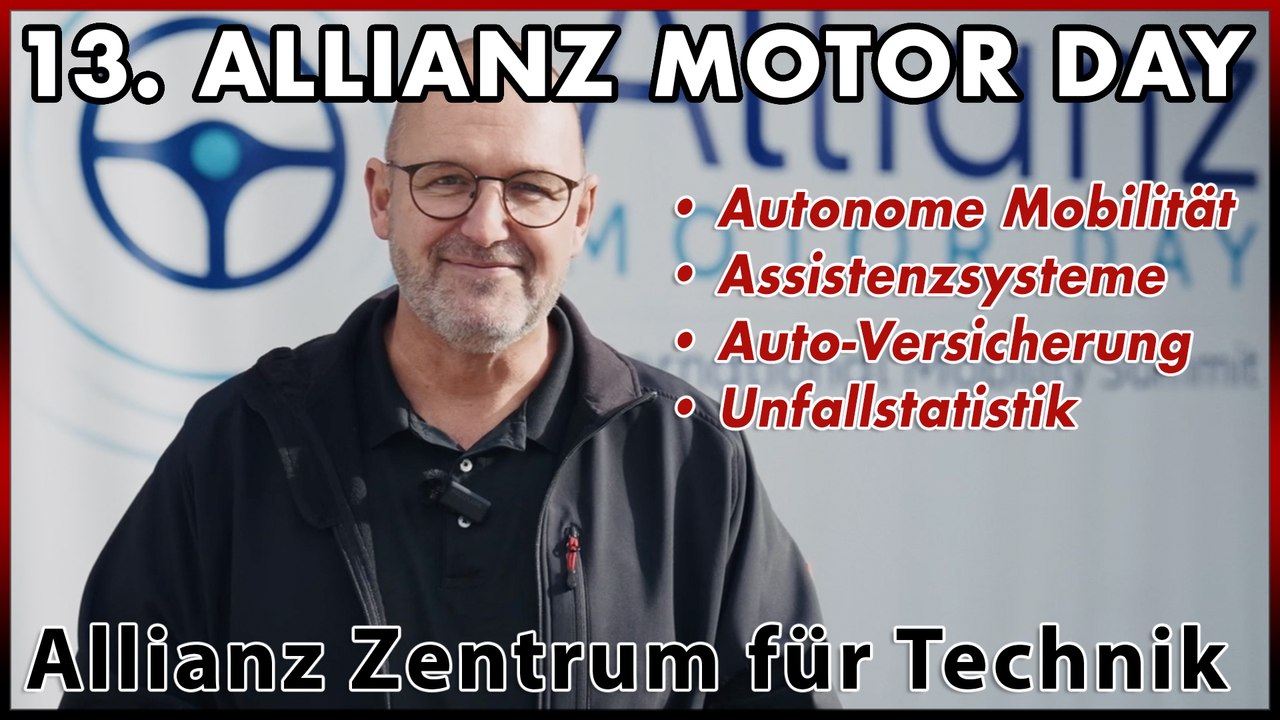 13. Allianz Motor Day  - Autonomes Fahren & Assistenzsysteme