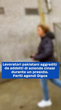 Lavoratori pakistani aggrediti da addetti di aziende cinesi durante un presidio. Feriti agendi Digos