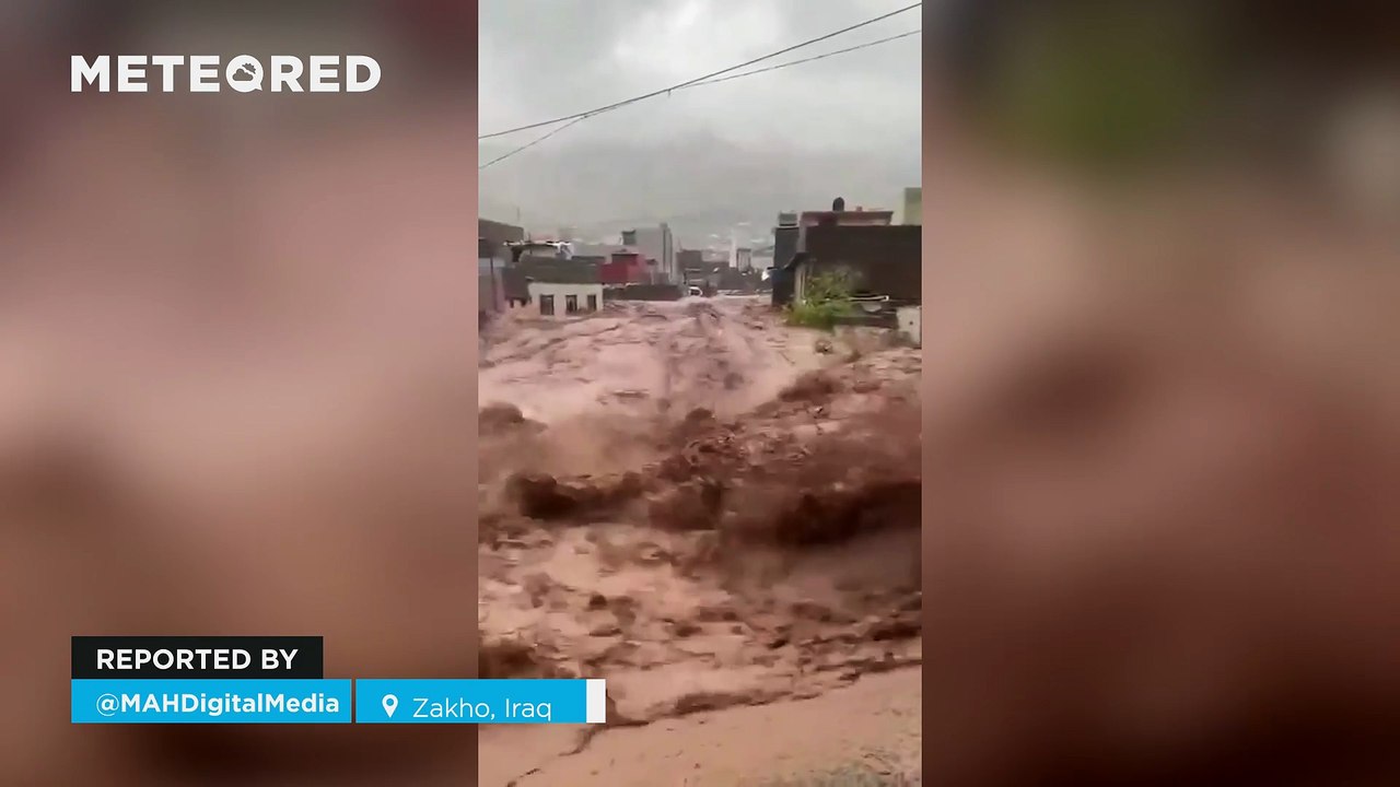 Torrential rains wreak havoc in Zakho, Iraq