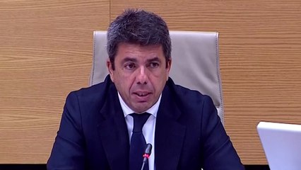 Mazón culpa a los técnicos del retraso en el envío del Es-Alert: "No tenía previsto ir al Cecopi"