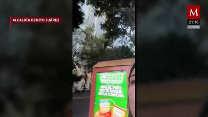 Mujer denuncia a policía por negar ayuda en la alcaldía Benito Juárez