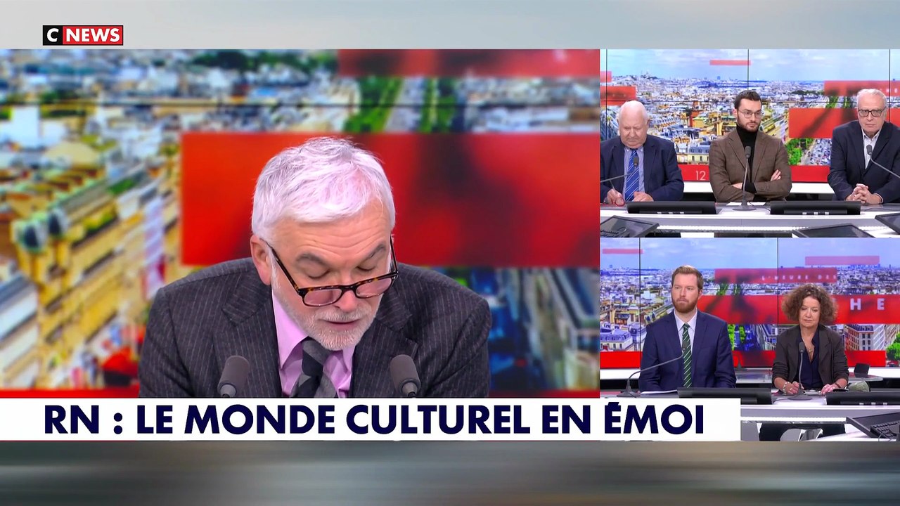 Pascal Praud se paye Jacques Weber et Alain Souchon après leur prise de position contre le Rassemblement National: "C'est tellement confortable de jouer les Jean Moulin du café de Flore"