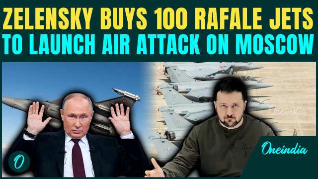Ukraine’s BIGGEST Fighter Jet Deal Shocks Putin | Zelensky Buying 100 Rafale Jets To Strike Moscow?