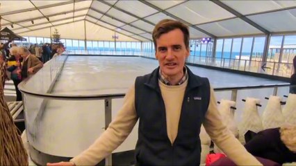 Watergate Bay Hotel owner Will Ashworth discusses his new attraction Skate by the Sea launched by Dancing on Ice star Mark Henretty