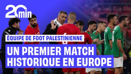 Le pays basque accueille le premier match de foot de l’équipe palestinienne en Europe