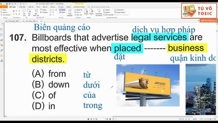 Giải ETS 2023 Test 9 Part 5 6