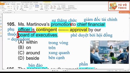 Giải ETS 2023 Test 10 Part 5 6