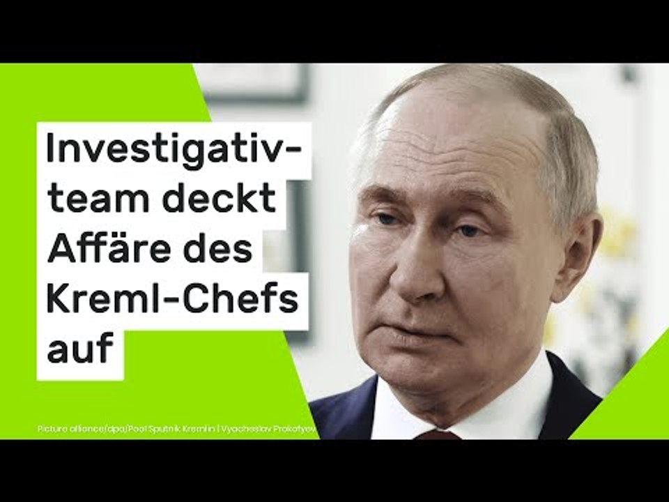 Wladimir Putin: Investigativteam deckt wilde Affäre des Kreml-Chefs auf