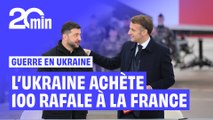 L’Ukraine signe un « accord historique » avec la France sur l’achat de 100 Rafale