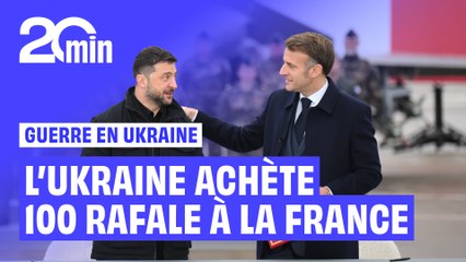 L’Ukraine signe un « accord historique » avec la France sur l’achat de 100 Rafale