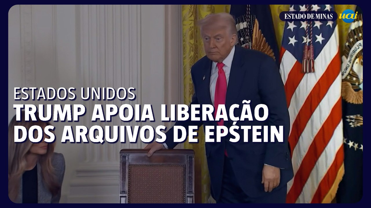 Trump recua e passa a defender divulgação dos arquivos do caso Epstein