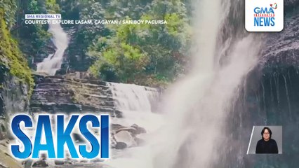 4-in-1 waterfalls, may tubig na galing sa iba't ibang bahagi ng kabundukan ng Cordillera | Saksi