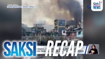 Saksi: (Part 1) Sunog sa Tondo; Alegasyon ni Sen. Imee Marcos laban sa kapatid na si PBBM; Mga opisyal ng gobyerno, nagbitiw sa puwesto