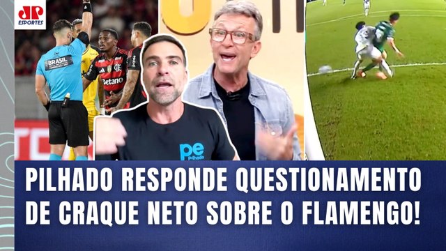 O CRAQUE NETO QUESTIONOU, e EU VOU RESPONDER! O FLAMENGO... PILHADO É DIRETO!