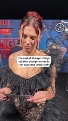 The ‘Stranger Things’ Cast Tells Their Younger Selves to Not Sweat the Small Stuff