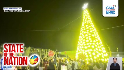 Life-size belen at giant Christmas tree, pinailawan | SONA