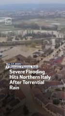 Severe Flooding Hits Northern Italy After Torrential Rain