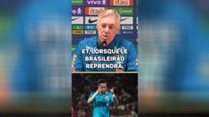 Brésil - Ancelotti : "Neymar a 6 mois pour montrer sa condition physique"