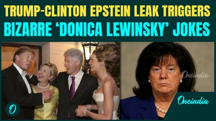 DID TRUMP BL*W BUBBA? 'Donica Lewinsky’ Meme ERUPTS As Trump–Clinton Rumours Spiral Out Of Control