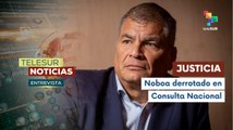 Correa: La oligarquía seguirá manteniendo a Noboa en el poder