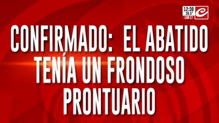 Confirmado: el abatido por la policía tenía frondoso prontuario