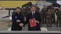 Ucraina, Macron-Zelensky: 