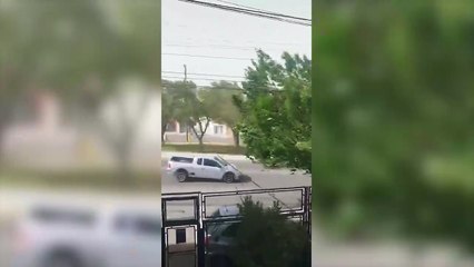 Alerta roja por vientos extremos en la Patagonia