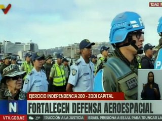 ZODI nº 81 de Caracas activa el ejercicio Independencia 200 en la Base Aérea Francisco de Miranda