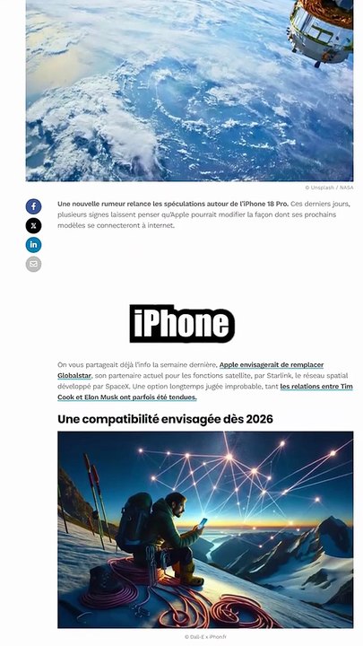 iPhone 18 Pro : un partenariat avec Elon Musk prévu